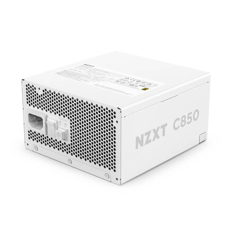 NZXT C850 Plus 850W Gold Fully Modular ATX 3.1 Power Supply - White - مزود الطاقة